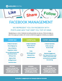 social media real estate